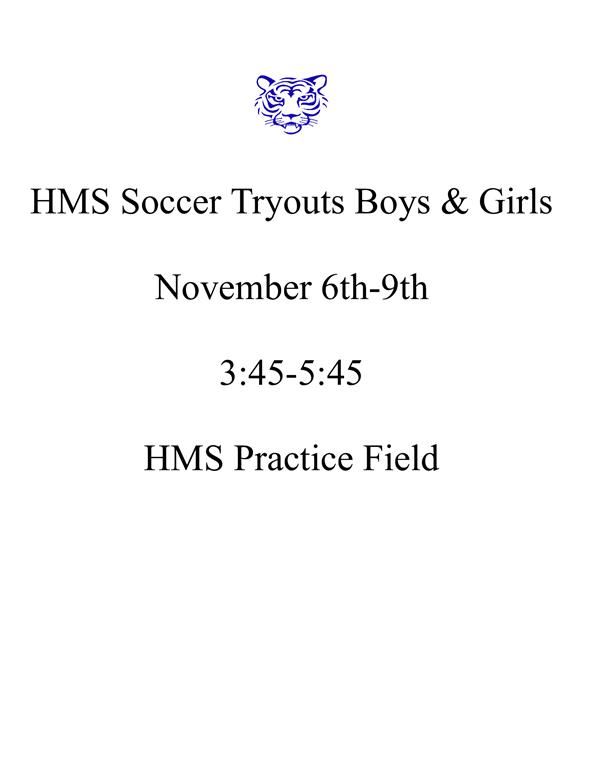  HMS Soccer News