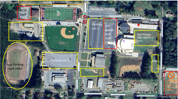 Parking map