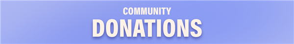 Community Donations